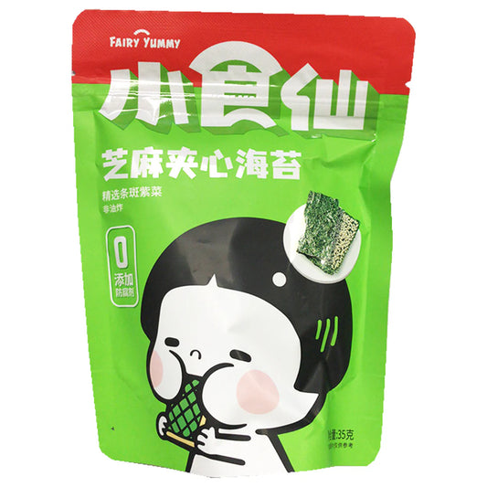 良品鋪子芝麻夾心海苔 BESTORE Seaweed with Sesame Crispy 35g