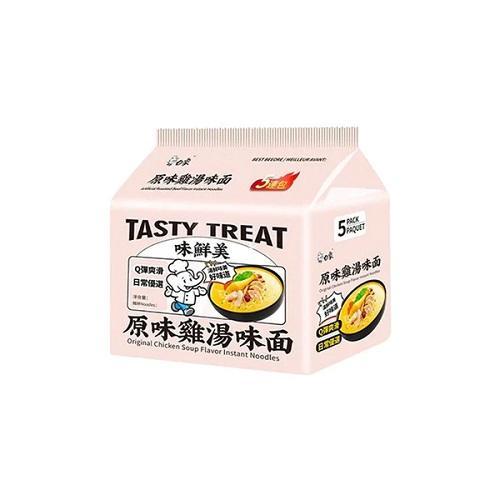 白象 味鲜美 原味鸡汤味面 5袋 BAIXIANG Tasty Treat Original Chicken Soup Flavour Noodle 5pack 420g