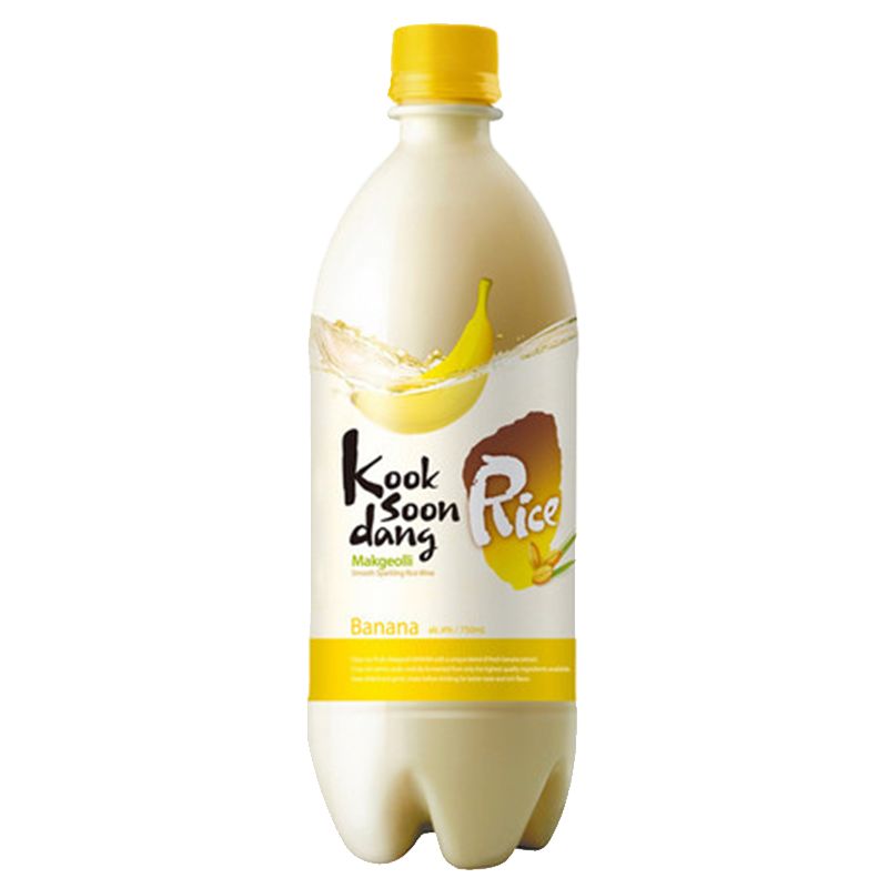 韓國 米酒 香蕉 Kuksoondang Makkoli Banana 750ML 3%