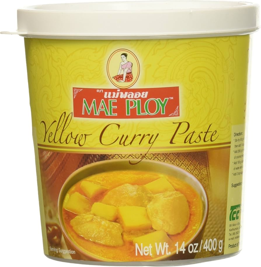 娘惹 黄咖喱膏 MAE PLOY Yellow Curry Paste 400g