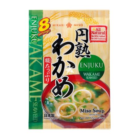 元熟速食味噌湯 海帶 HIKARI Enjuku Koji Miso Soup with Wakame Seweed 8 Servings 156g