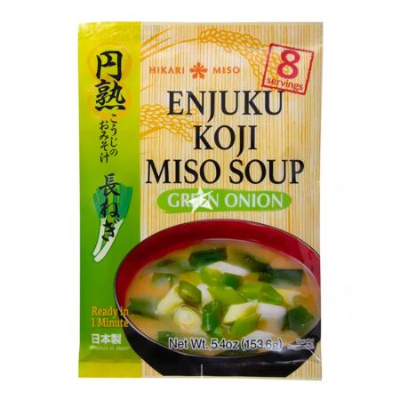 元熟速食味噌湯 青蔥 HIKARI Enjuku Koji Miso Soup with Green Onion 8 Servings 155.2g