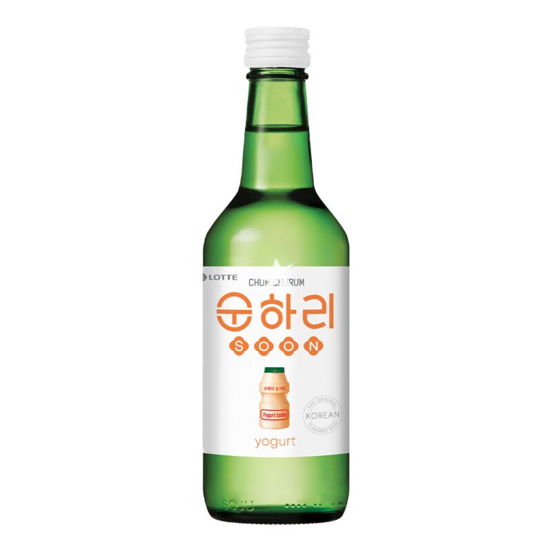 樂天燒酒 优酪乳味 Lotte Soju-Yogurt 360ML 12%