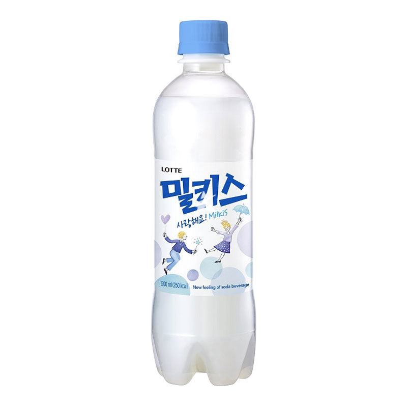 韓國牛奶汽水 Lotte Milkis 500ML