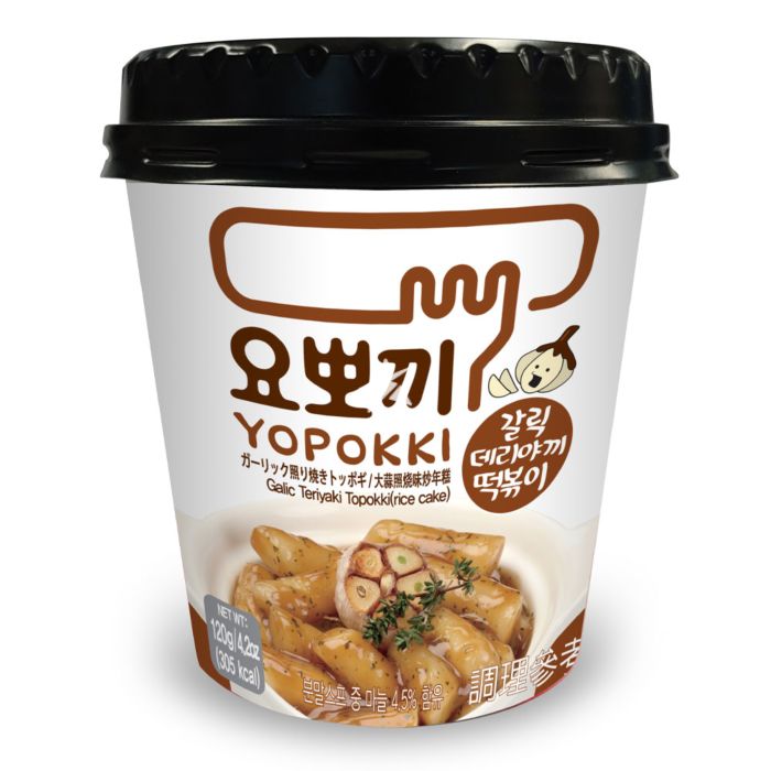 韓式 大蒜照燒味 炒年糕 YOUNG POONG YOPOKKI Garlic Teriyaki Flavour Topokki Rice Cake 120g