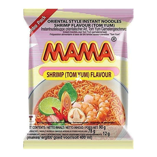 媽媽牌 冬蔭功蝦麵 MAMA Instant Noodles Shrimp Tom Yum Flavour 90g