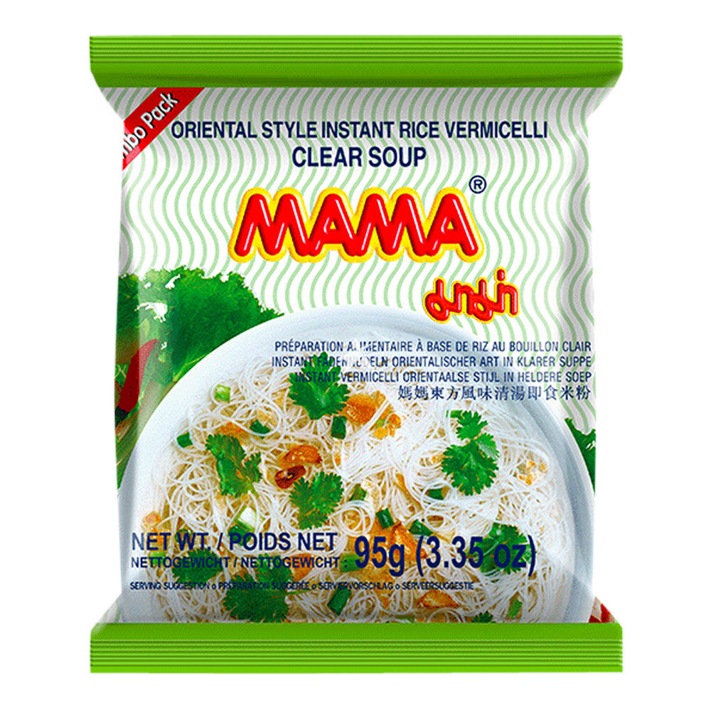 媽媽牌 東方風味 清湯即食米粉 MAMA Oriental Style Instant Rice Vermicelli Clear Soup 95g