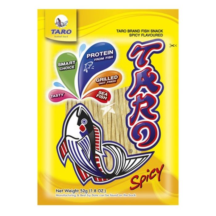 鱈魚香絲 香辣味 TARO Fish Snack Spicy Flavour 52g