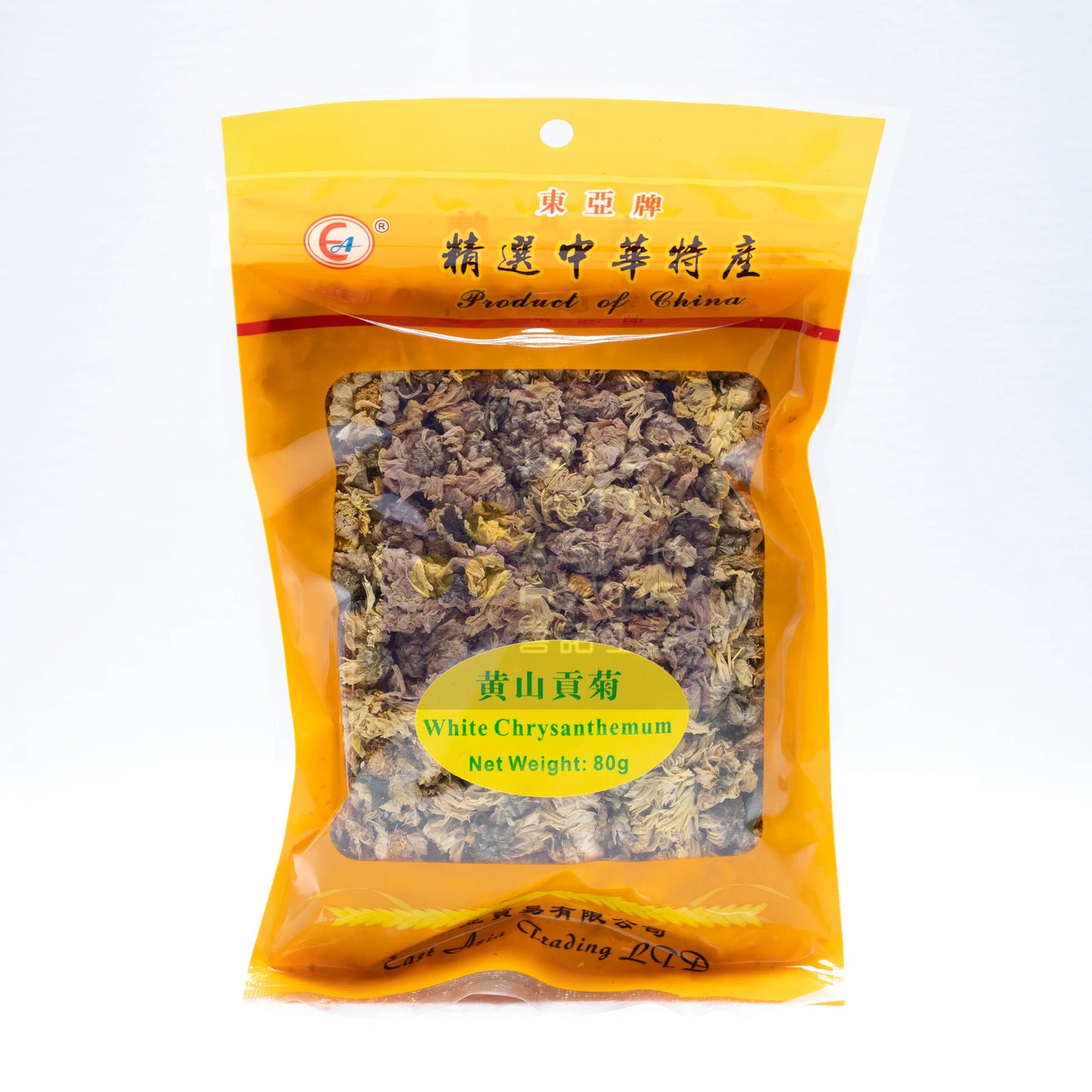 東亞 黃山貢菊 EA White Chrysanthemum 80g