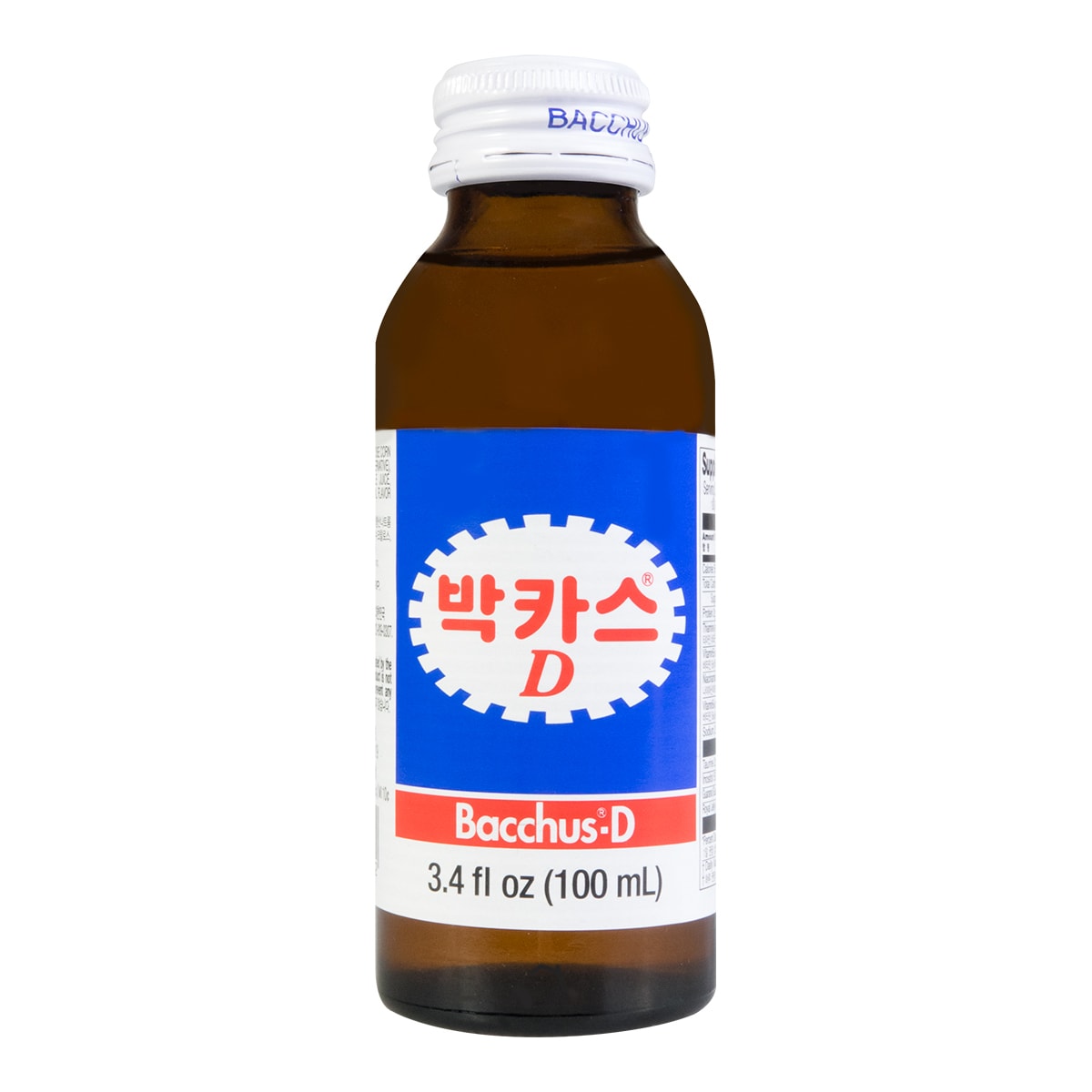 功能補充飲料 博卡斯100ML BACCHUS-D 100ml