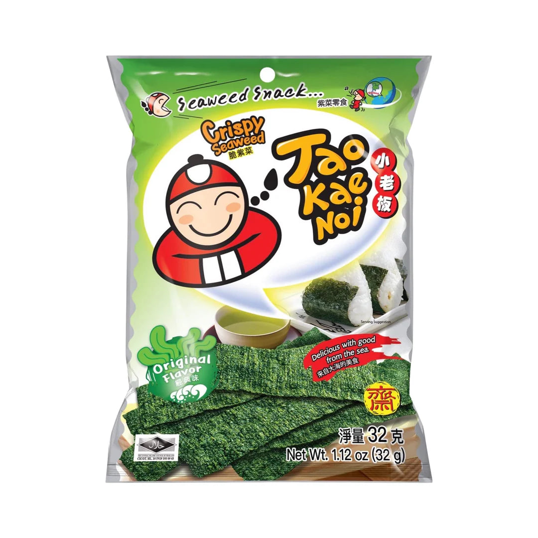 小老闆 海苔 原味 TAO KAE NOI Crispy Seaweed Original Flavour 32g