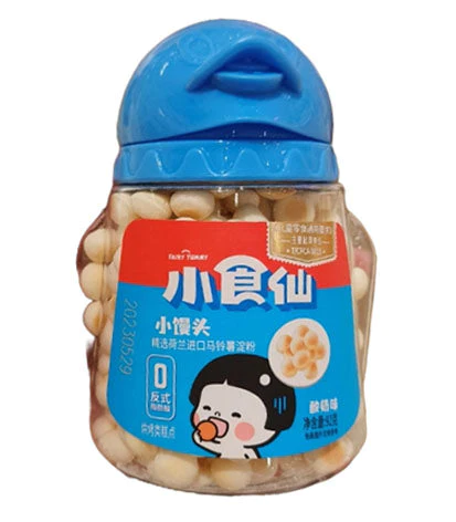 小食仙 小馒头 酸奶味 XSX Ball Cake Yoghurt Flavour 92g