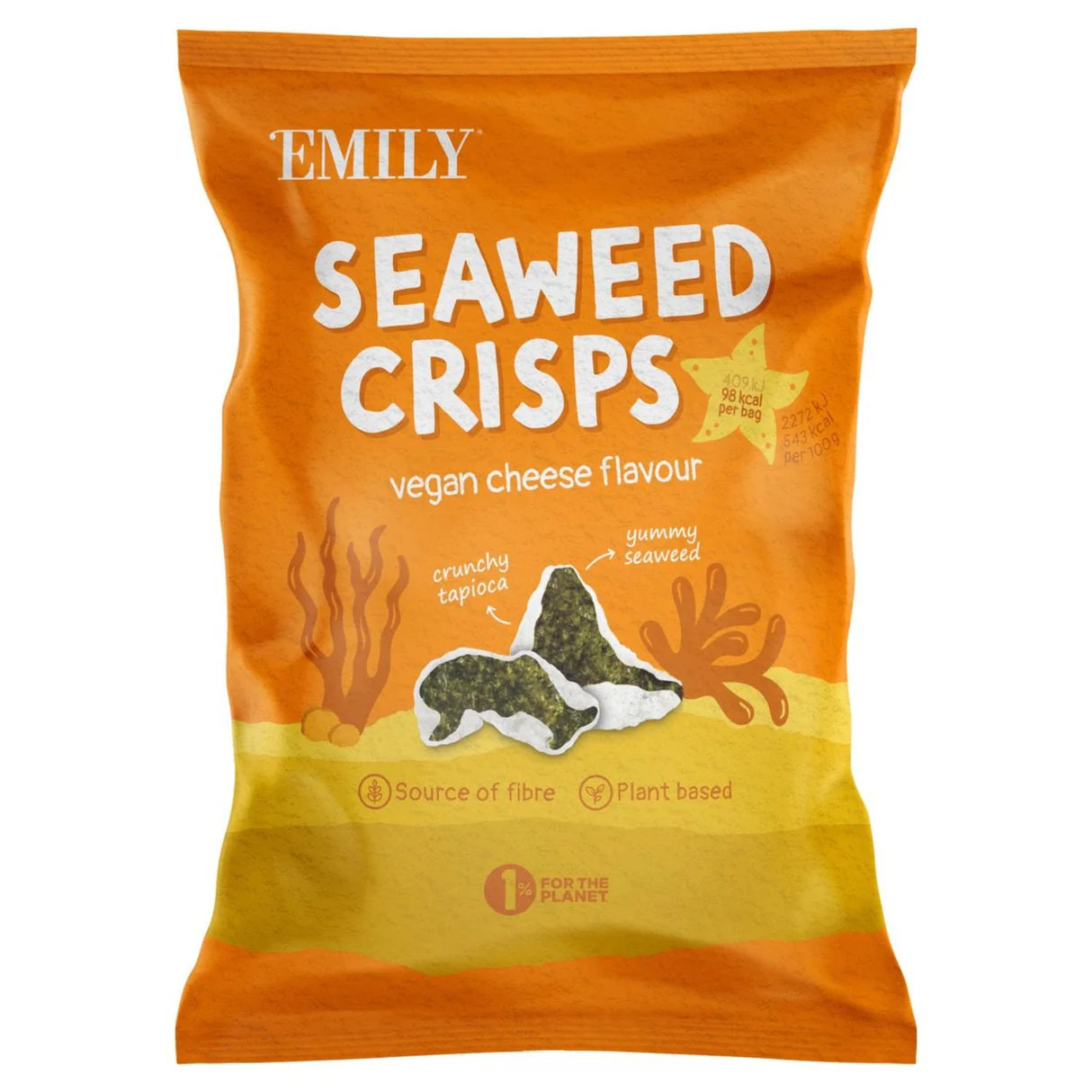 脆炸紫菜 芝士味 EMILY Seaweed Crisps Cheese Flavour 18g