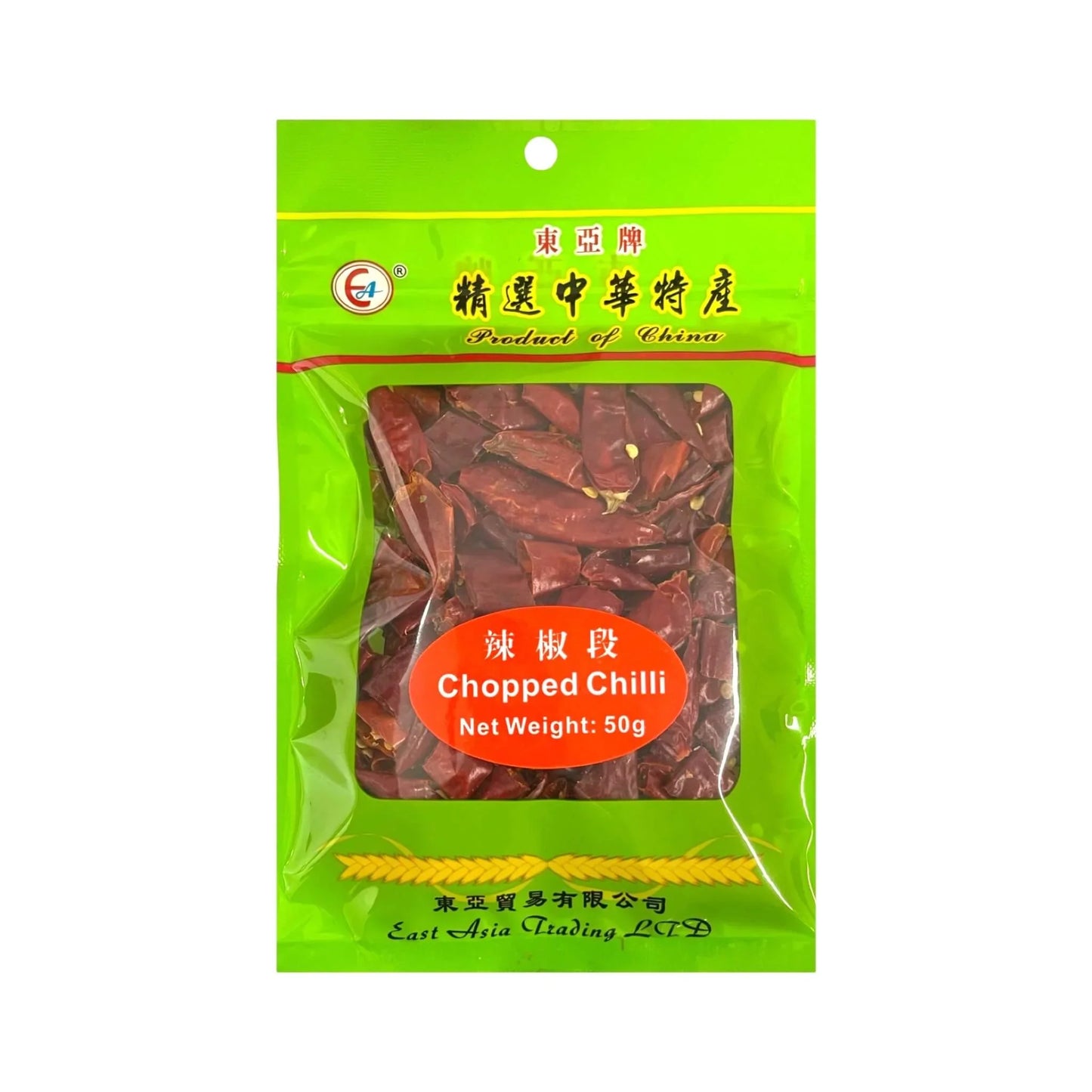 東亞 辣椒段 EA Chopped Chilli 50g