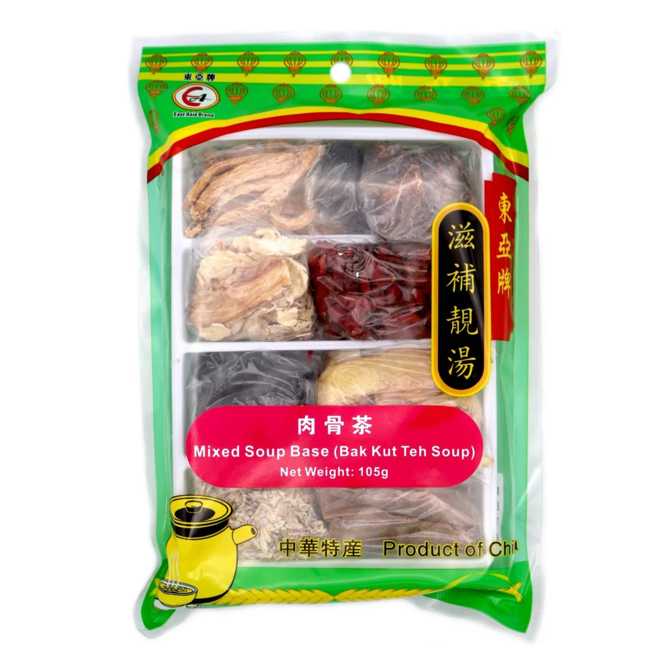 東亞牌肉骨茶 EA Mixed Soup Base (Bak Kut Teh Soup) 105g