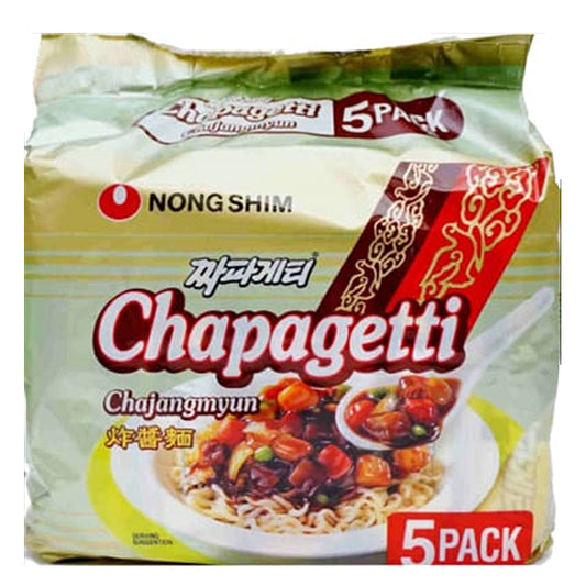 農心 炸醬麵 5包裝 NONGSHIM Chapaghetti Chajang Noodle 5x140g