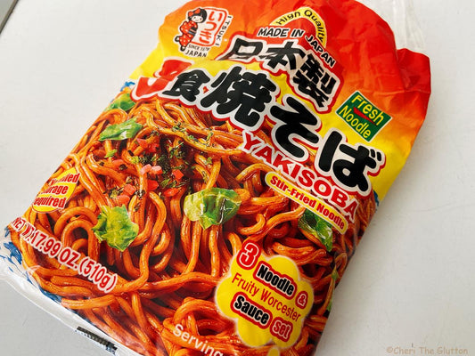日式炒麵 附調味料 Japanese style Stir Fried Noodle YAKISOBA 510g