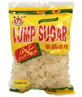 南字牌 南字牌單晶冰糖(黃) SOUTH WORLD Lump Sugar(Yellow) 400g