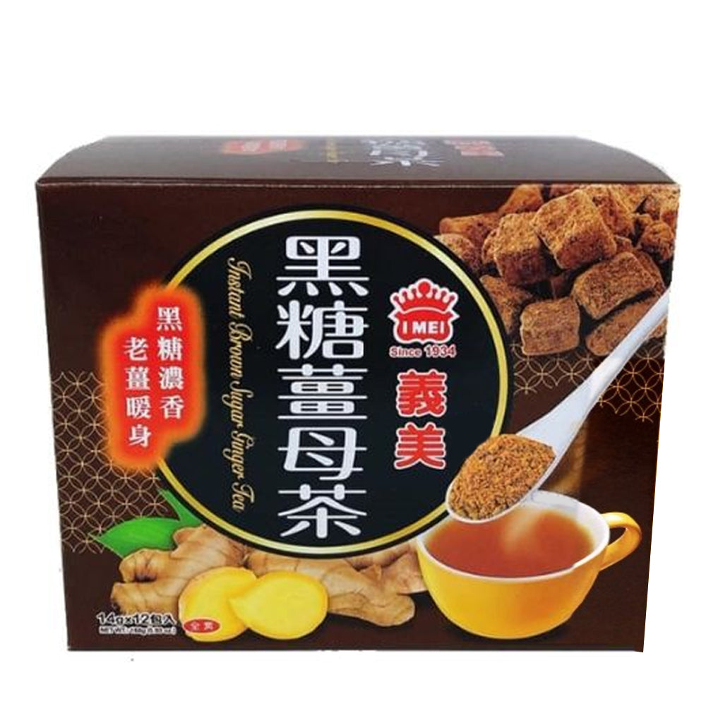 義美 黑糖薑母茶 12入 I-MEI Brown Sugar Ginger Tea 12x14g