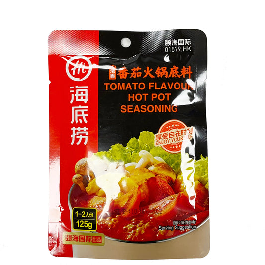 海底捞 蕃茄火锅底料 一人食 HDL Hotpot Soup Base Tomato Flavour for 1 Serving 125g