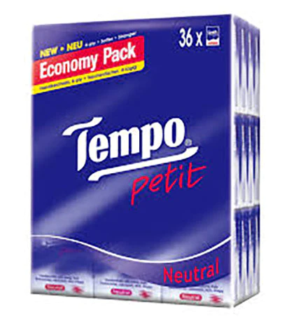 得寶 迷你紙巾 天然無味 36包 TEMPO Tissue Petit-Neutral 36pack