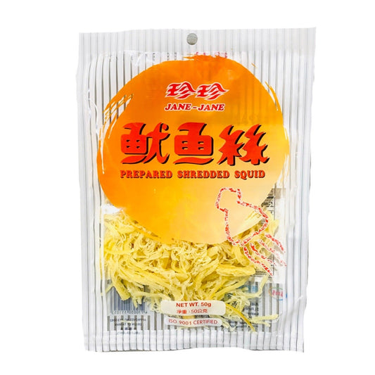 珍珍 魷魚絲 JANE JANE Prepared Shredded Squid 50g