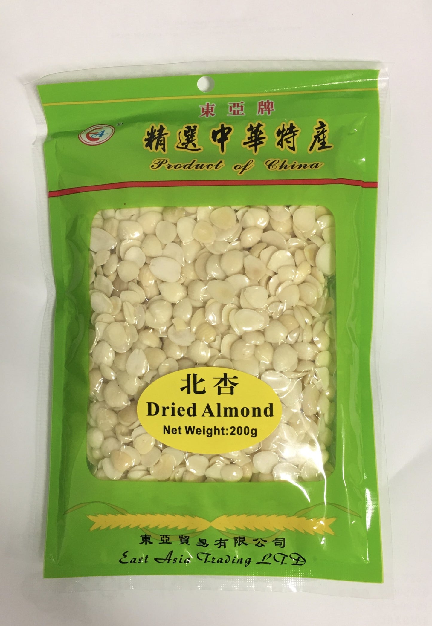 東亞 北杏 EA Dried Almond (Pak Hang) 200g