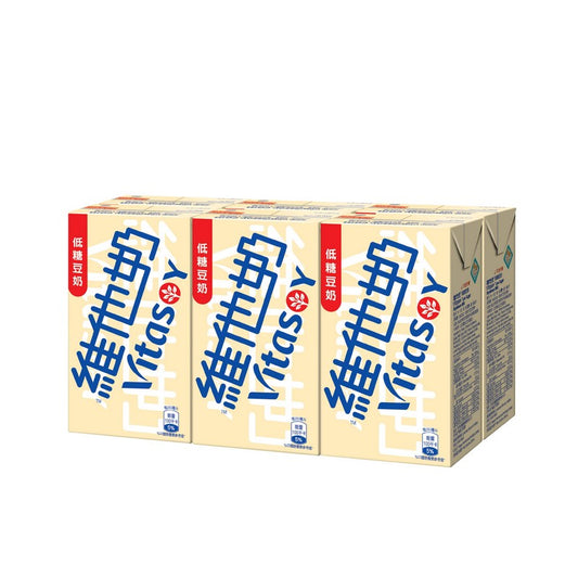 維他 豆奶 低糖 6連包 Vita Soy Less Sugar 250ML 6 Pack