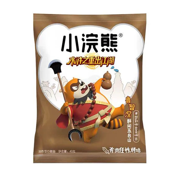 统一小浣熊干脆面 任性烤肉味 Uni Noodle Snack BBQ Flavour 3x35g