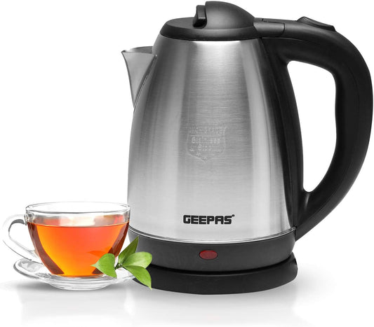 電熱水壺 Geepas Stainless Steel Electric Kettle, Cordless 1.8L