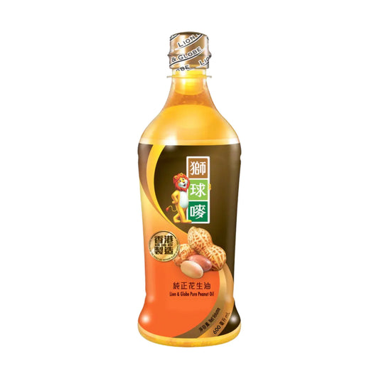 獅球嘜 花生油 LION & GLOBE Pure Peanut Oil 600ML