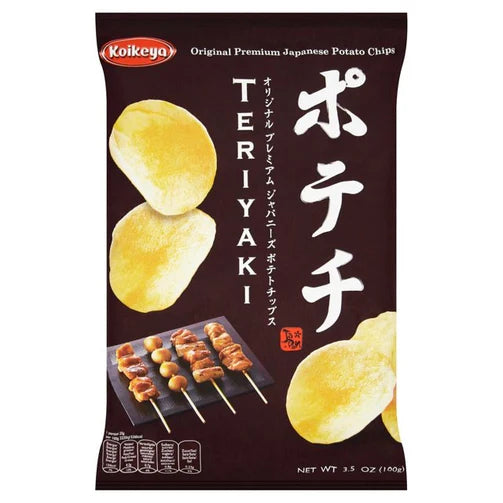 湖池屋 高級日本洋芋片 照燒味 Koikeya Potato Crisps Teriyaki Flavour 100g