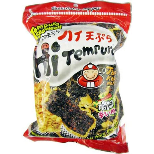 小老闆 海苔 辣天婦羅味 TAO KAE NOI Crispy Seaweed Spicy Tempura Flavour 40g