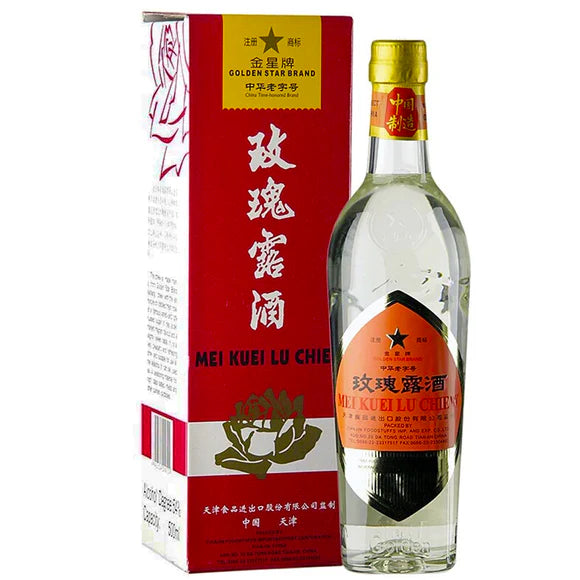 金星牌玫瑰露酒 Golden Star Mei Kuei Lu Chiew(Wine) 54% 500ML