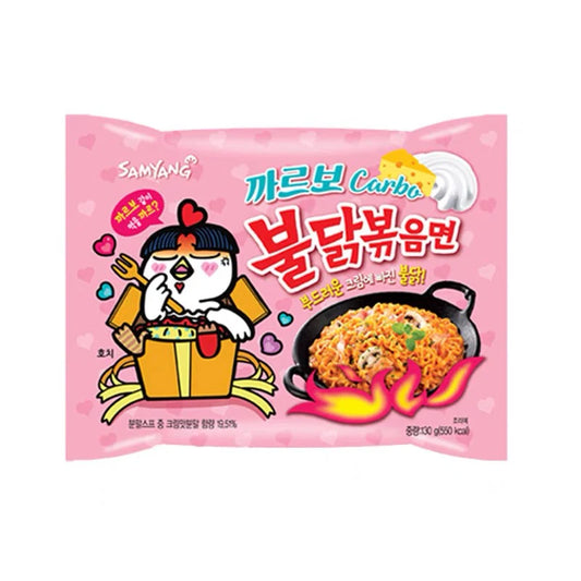 三養 辣雞卡邦尼麵 SAMYANG Carbo Hot Chicken Flavour Ramen 130g