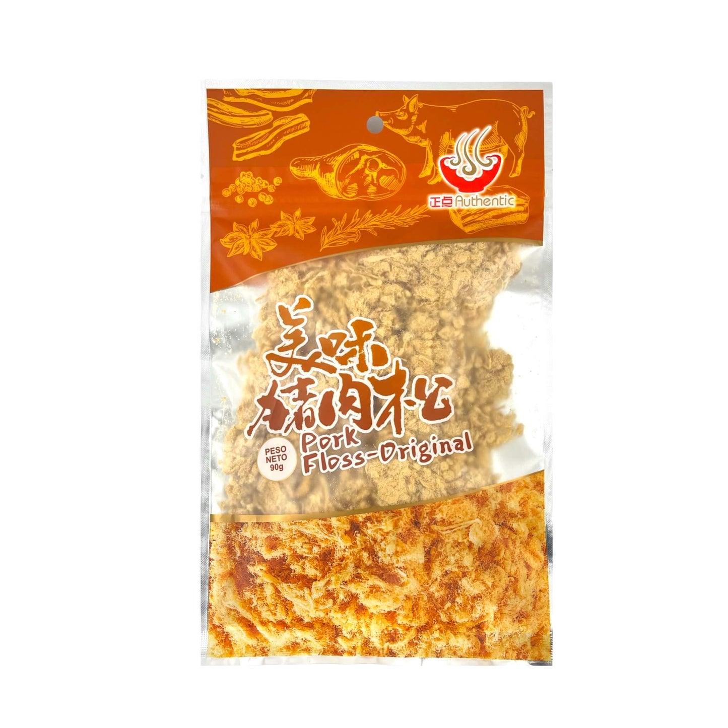 正点 美味猪肉松 AUTHENTIC Pork Floss Original Flavour 90g