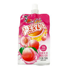 喜之郎果粒茶 水蜜桃汁 STRONGFOOD CICI Juice Tea Drink Peach 300g