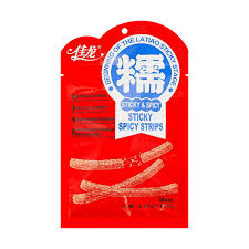 佳龙 糯辣条 麻辣味 JIALONG La Tiao Sticky and Spicy Strips Mala Flavour 102g