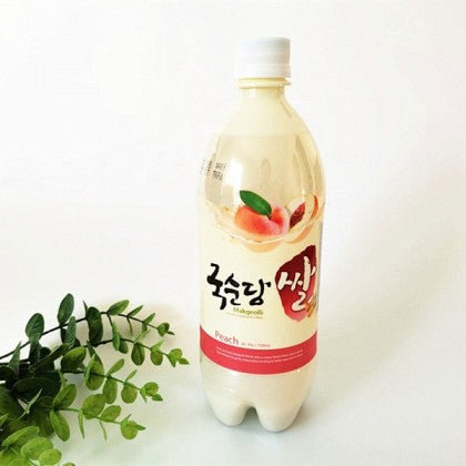 韓國 米酒 水蜜桃 Kuksoondang Makkoli Peach 750ML 3%