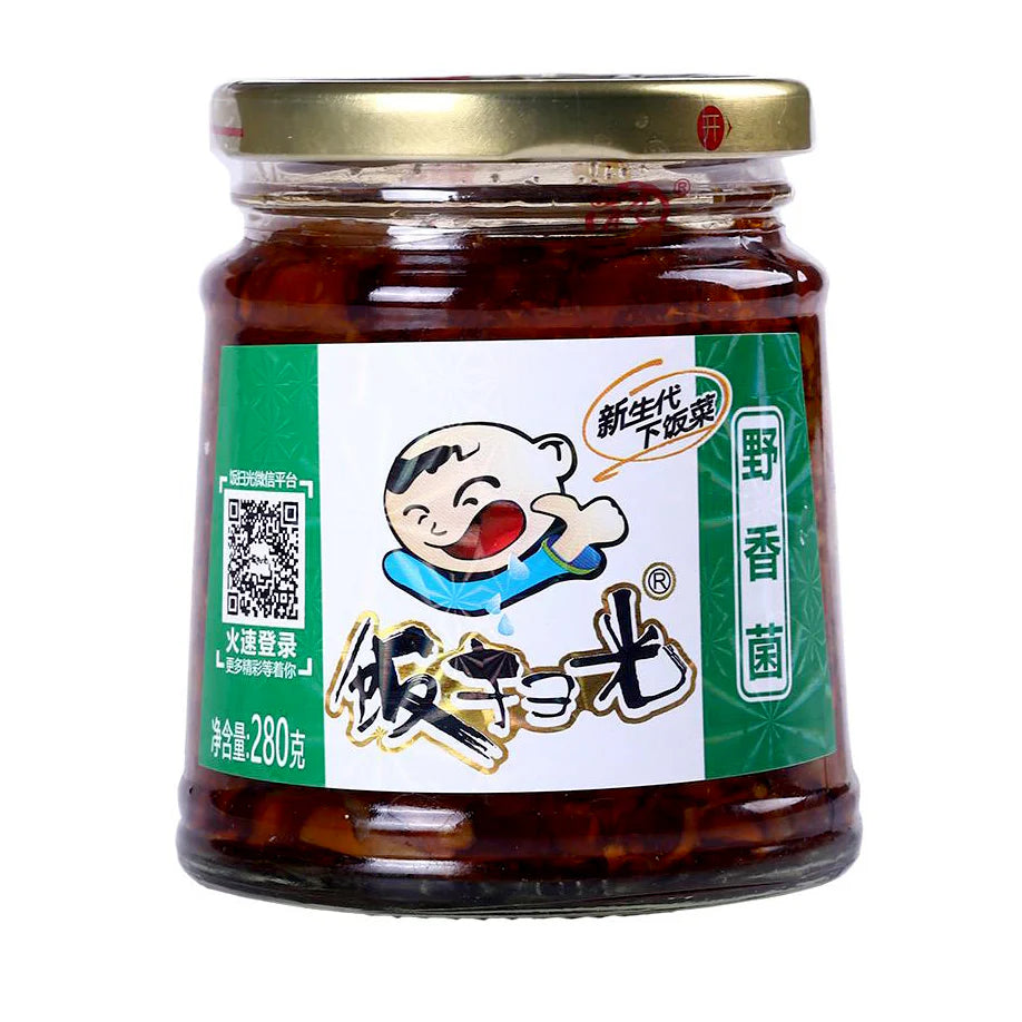 饭扫光 野香菌 Fan Sao Guang Preserved Cooked Fungus 280g