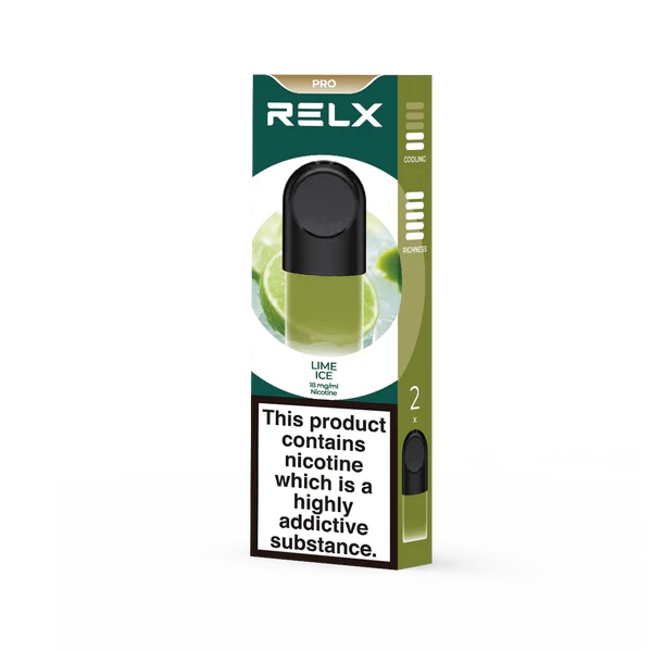 悦刻电子烟 四代烟弹 暴打青檸 RELX Infinity Pod Pro Lime Ice (2 Pods)