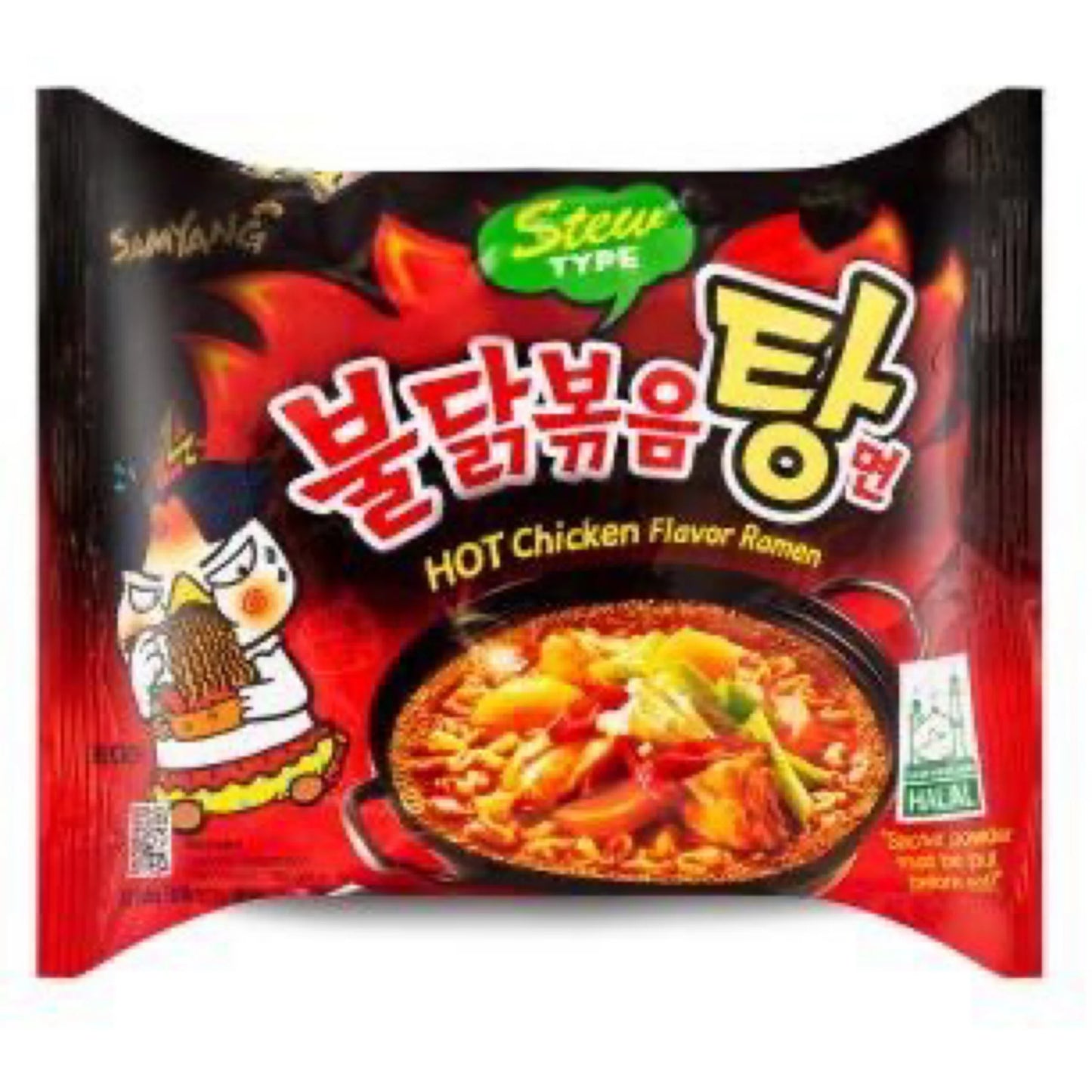 三養 辣雞湯麵 SAMYANG Hot Chicken Flavour Ramen STEW Type 135g