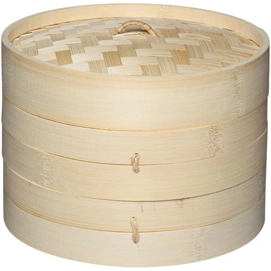 10吋 竹蒸籠(套裝) 10-inches Bamboo Steamer (Set)