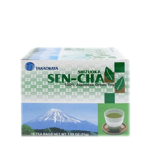 高岡屋靜岡煎茶 日式綠茶茶包 TAKOKAYA SHIZUOKA Sen-Cha Japanese Green Tea (16 bags) 31g