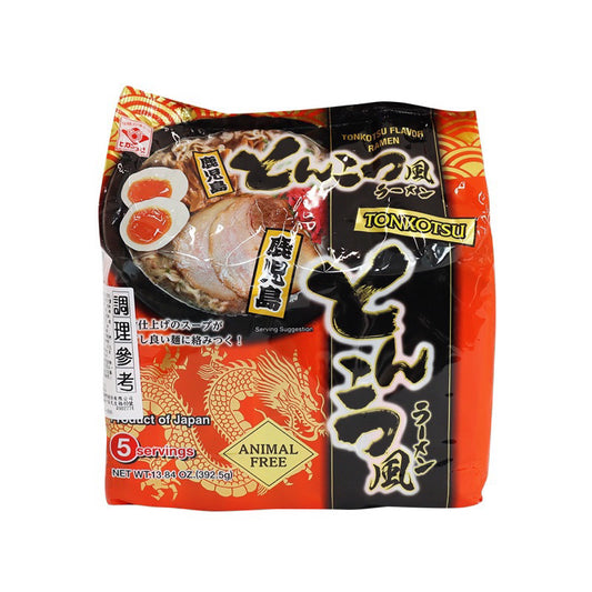 東丸 鹿兒島 豚骨拉麵 HIGASHIMARU KAGOSHIMA Tonkotsufu Ramen 5x78.5g